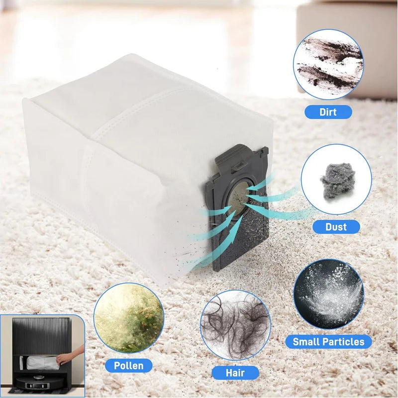 Compatible For Dreame X50 Ultra X30 Ultra X30 Pro X40 Ultra L40 Ultra S30 Pro Ultra Spare Parts Accessories Dust Bag
