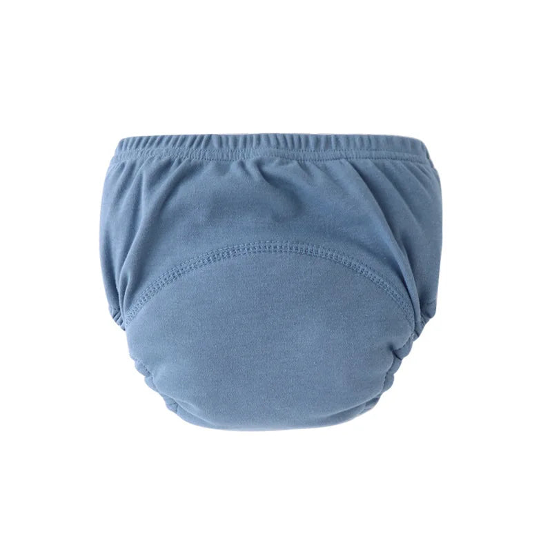 3/6Pcs Baby Diaper Training Pants Kids Underwear for Girls Boys Washable Infant Cloth Diapers Reusable Nappies Toddler Shorts