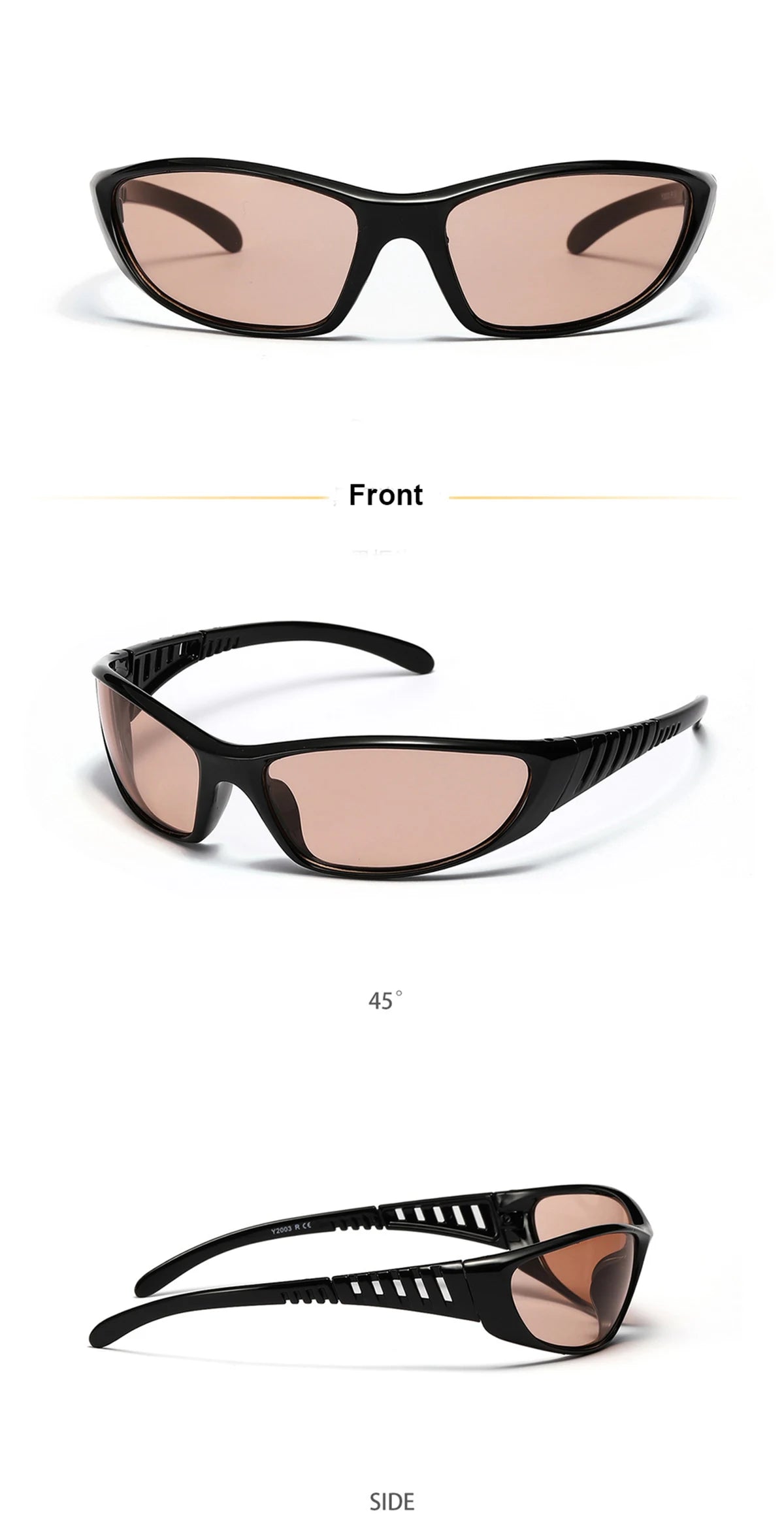 Silver sunglasses, color technology sensation, net red sunglasses, men's and women's fishing glasses accessories, tools, outdoor
