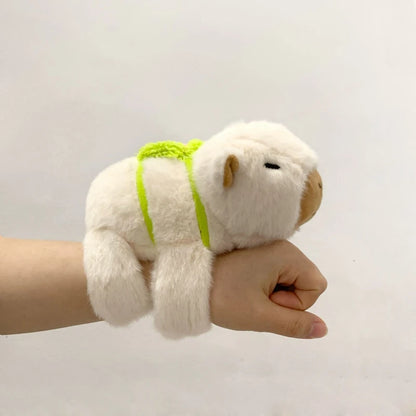 Animal Capybara Fox Wristband Plush Doll Toys Soft Wrist Band Christmas Gifts