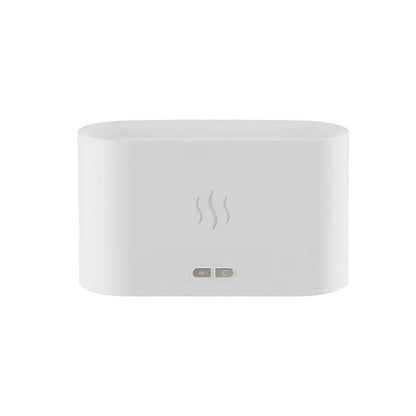 Perfume Humidifier Ultrasonic Air Humidifier With LED Lighting Simulation Colorful Flame Fragrance Machine