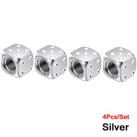 4Pcs siliver