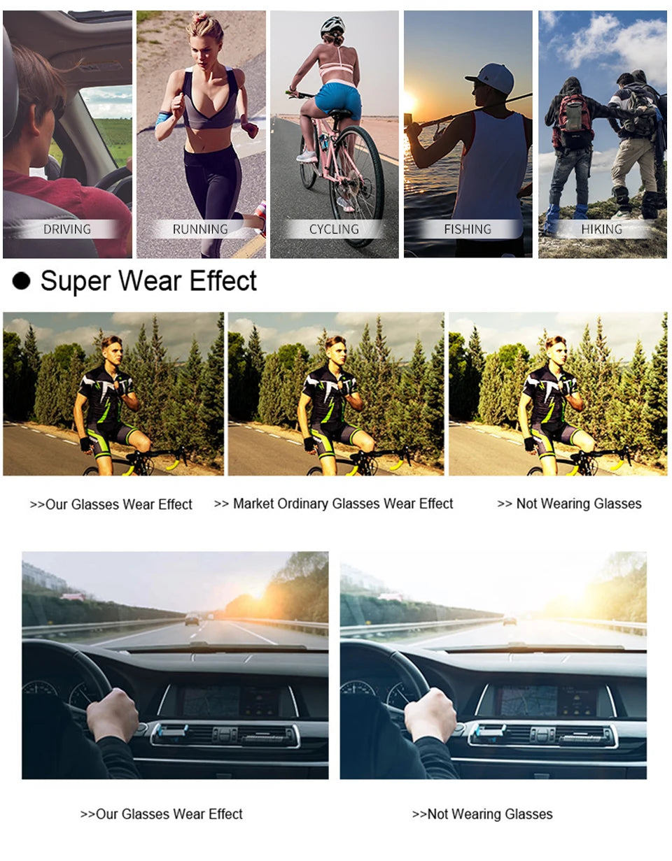 LOISRUBY Polarized Cycling Sunglasses Camouflage Driving Outdoor Sports Fishing Running Goggles UV400 Tacakle Eyewear