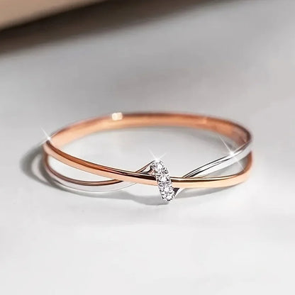 Vintage Trend Oval Set Zirconia Women's Ring Niche Personalized Creative Holiday Party Jewelry Accessories Gifts