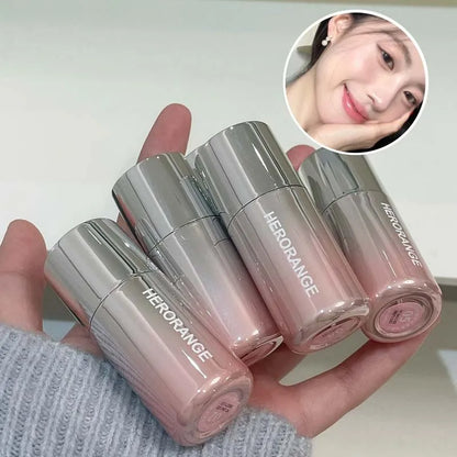 Korean Liquid Powder Blusher Natural Enhancement Color Low Saturation Matte Multi-purpose Powder Blusher Liquid Water Gloss