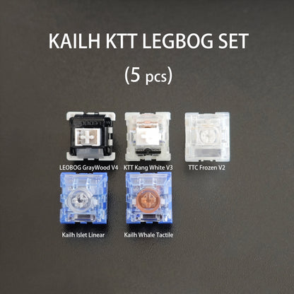 Outemu Gateron Kailh Switches Tester Multi Brand Experience Package for Mechanical Keyboard Magnetic Keyboard Low Profile Switch