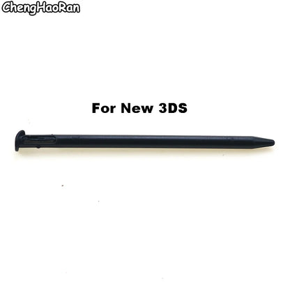 1PC Black Metal Telescopic Stylus Plastic Stylus Touch Screen Pen for 2DS 3DS New 2DS LL XL New 3DS XL For NDSL NDSi NDS