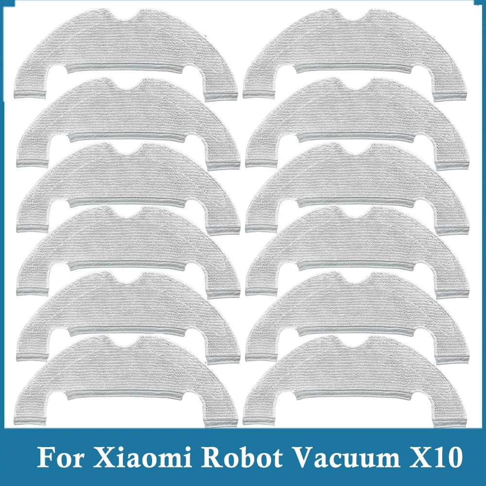 Mop Cloth For Xiaomi Robot Vacuum X10 For Dreame Z10 Pro Wipes Rags Vacuum Cleaner Spare Parts
