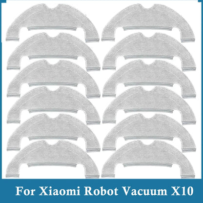 Mop Cloth For Xiaomi Robot Vacuum X10 For Dreame Z10 Pro Wipes Rags Vacuum Cleaner Spare Parts