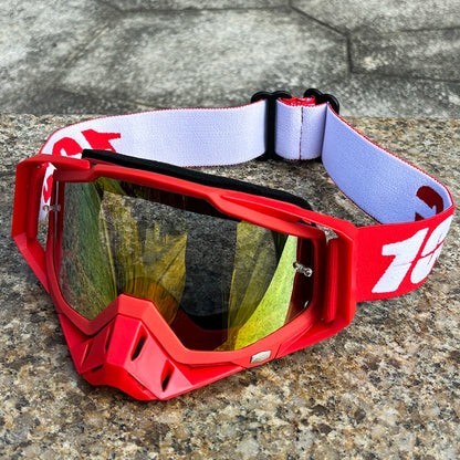 100 Off-road Goggles Motocross Glasses Motorcycle Sunglasses Man MTB ATV Mask Windproof Protection Skiing Cycling Racing Goggles