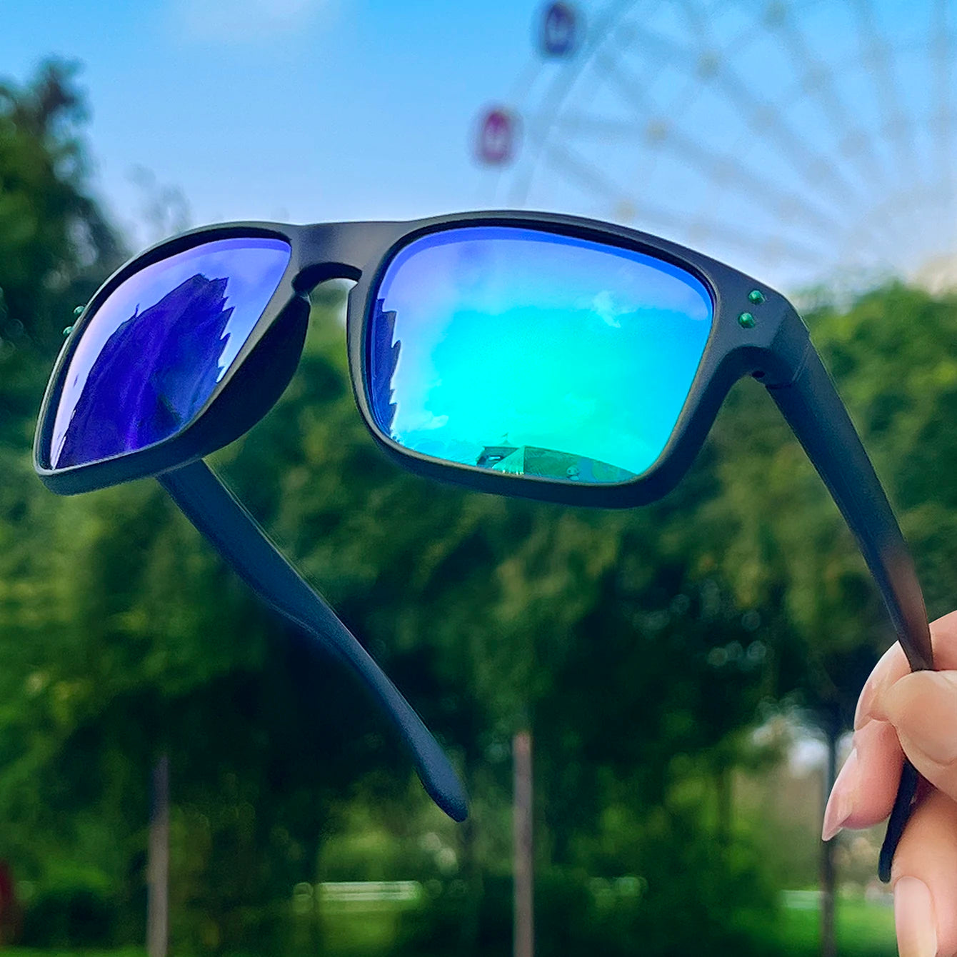 Polarized Sunglasses UV400 Classic Goggles Men And Women Cycling Outdoor Sports Fishing Driving Hiking Colorful Shades