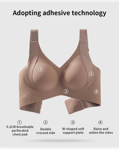 Women Maternity Bra Non Slip Shoulder Strap Bralette Simple and Casual No Underwire Padded Full Cup Size Adjustable Underwear