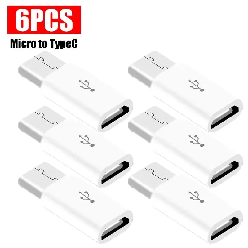 USB Type-C Adapter Type C To Micro USB Female To Male Converters For Xiaomi Samsung Charger Data Cable USBC USB C Adapter