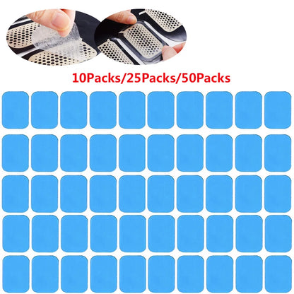 100Pcs Abs Stimulator Gel Pads Replacement Gel Stickers Hydrogel  For EMS Muscle Training Massager ABS Abdominal Trainer