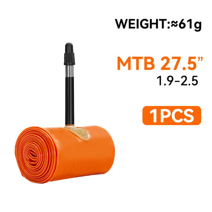 ThinkRider 1PSC Ultralight Bike Inner Tube 26 27.5 29 Inches MTB Bicycle TPU Material Tire 45mm French Valve Super Light