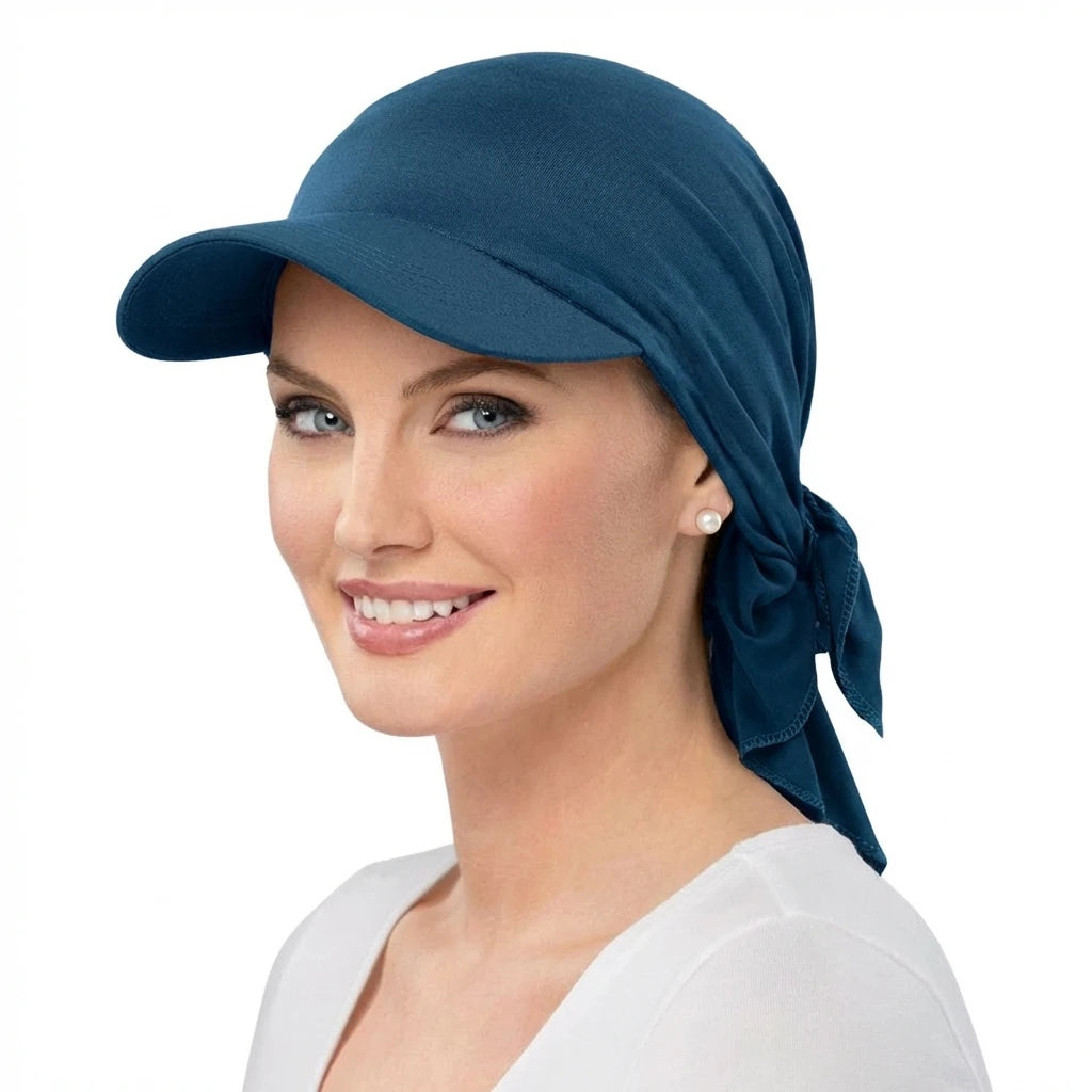 Women Classic Solid ColorTurban Hat Outdoor Brim Sunshade Hats Curved Hat  Baseball Cap Sun Hats Headscarf Scarf Femme