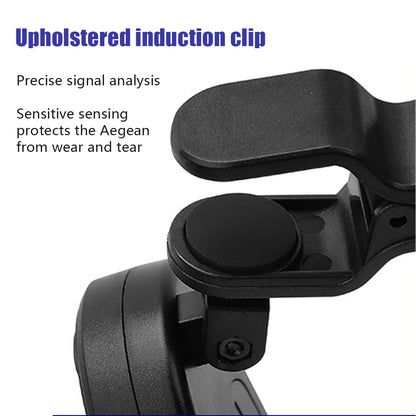 Electronic Clip-On Digital Guitar Tuner Colorful LCD Screen for Violin Bass Ukulele Chromatic Tuning Modes Bass
