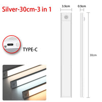 Silver-30cm-3 in 1