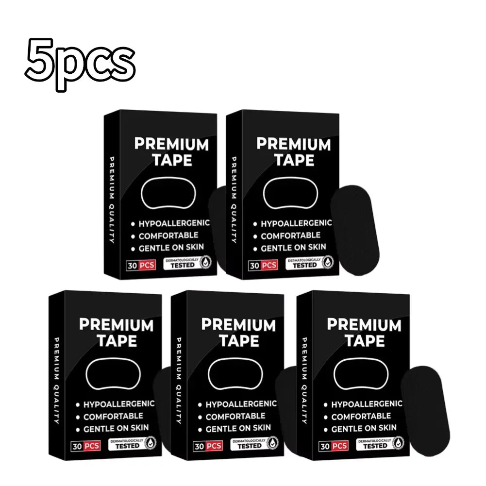 10/5/3/1pcs Closed Mouth Sleep Elastic Tape Stop Snoring Sleep Glue Tape Sleep Open Mouth Breath Correction Tape Health Care
