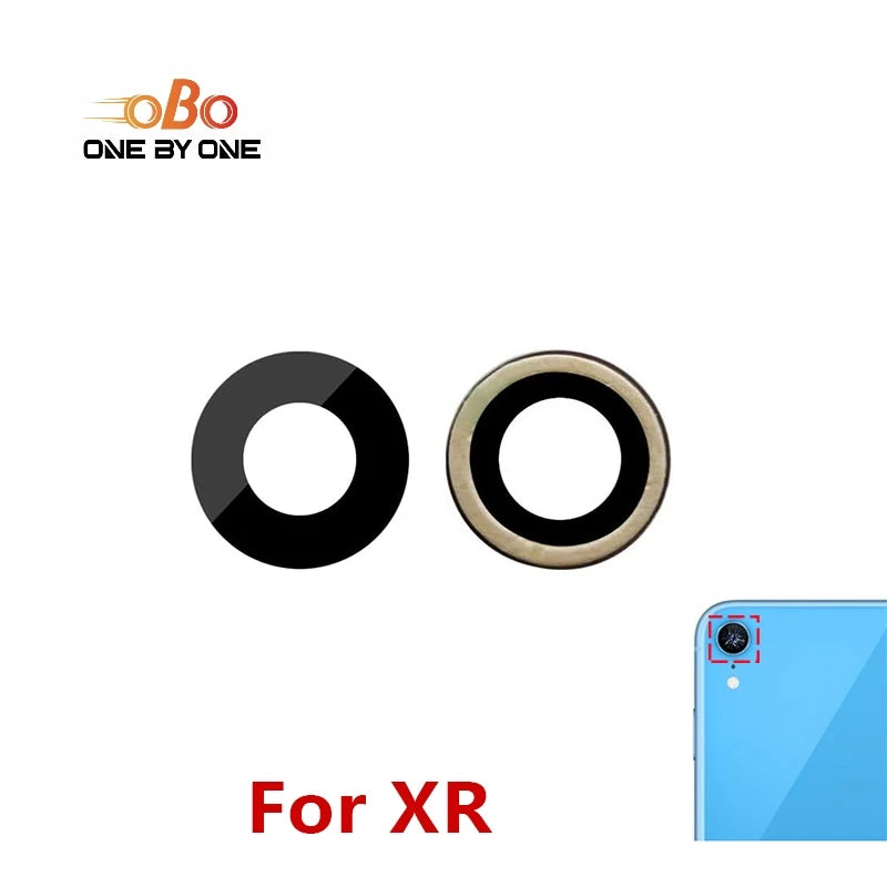 Back Rear Camera Lens Glass For iPhone 7 8 X XR XS 11 12 PLUS PRO MAX MINI Lens Glass with Pre-installed Adhesive Replacement