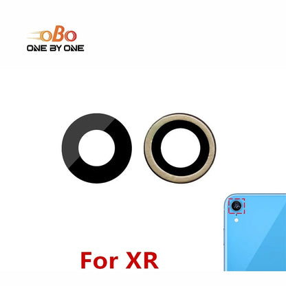 Back Rear Camera Lens Glass For iPhone 7 8 X XR XS 11 12 PLUS PRO MAX MINI Lens Glass with Pre-installed Adhesive Replacement