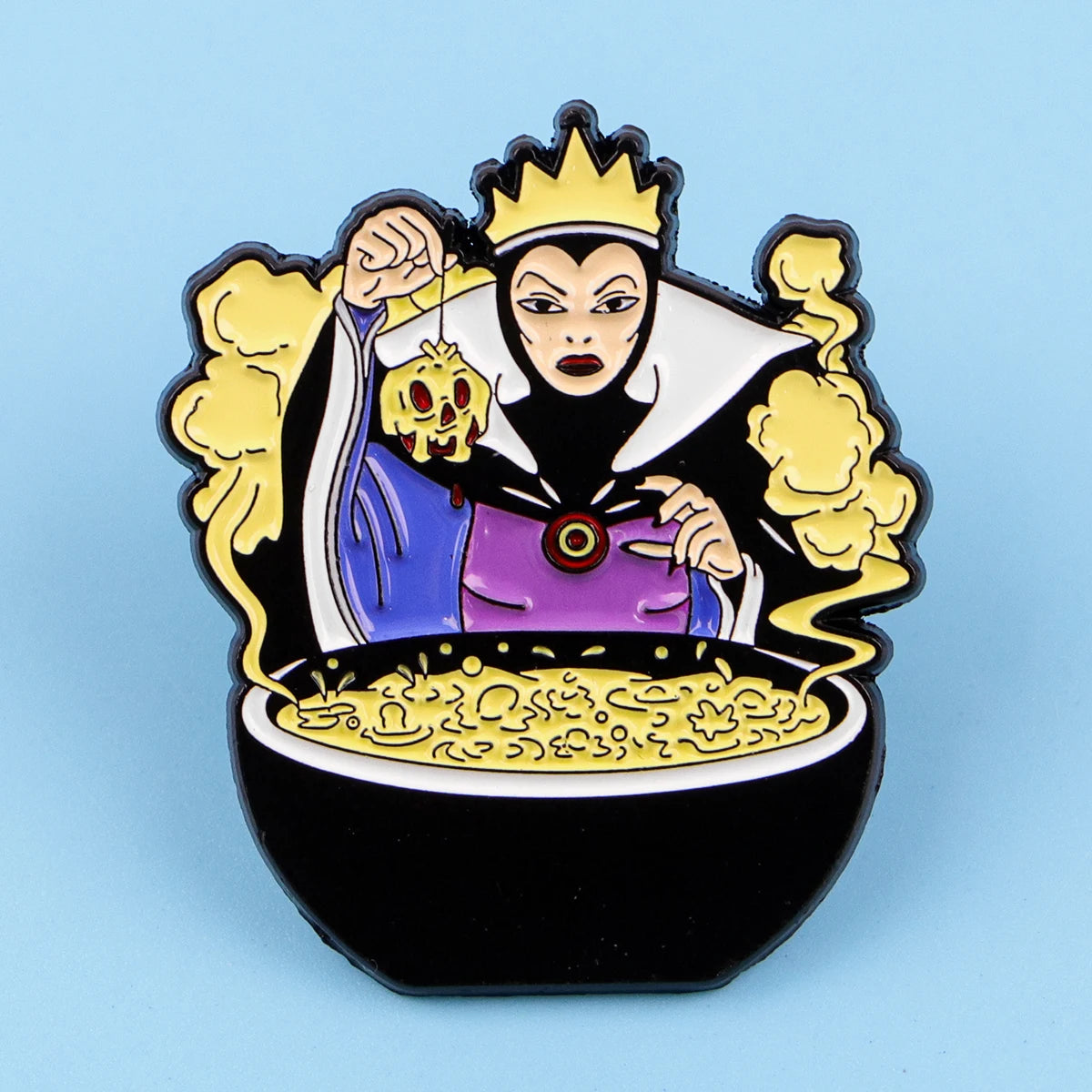 Funny Witch Enamel Pin Cartoon Old Men Brooch For Coat Women's Brooches Fashion Lapel Badges Jewelry Gift for Friends