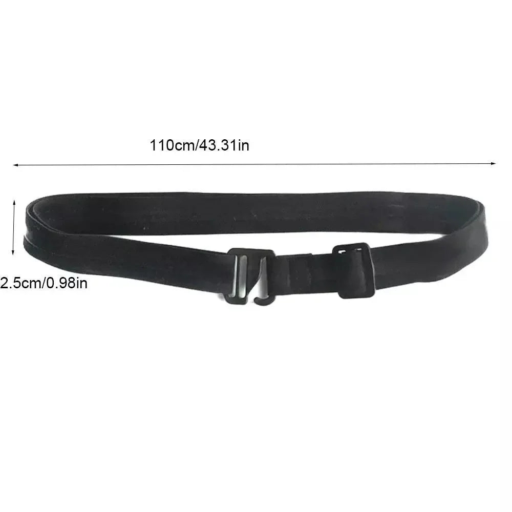Men'S Nylon Shirt Stays with Anti-Slip Elastic Grip and Adjustable Buckle - Non-Textile Weaved Shirt Holder Straps