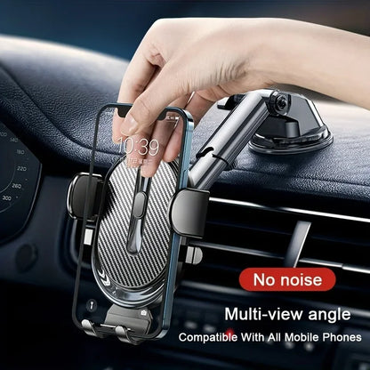 Universal Dashboard Car Phone Holder Multi-Functional 360 Rotating GPS Navigation Air Vent Mount Sucker Bracket Car Phone Mount