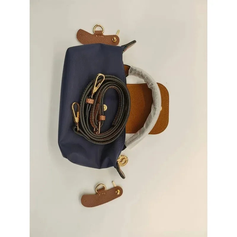 1 Set Of High-quality Lc Waterproof Nylon Women's Shoulder Bag, Multi-functional Phone Bag With Shoulder Strap
