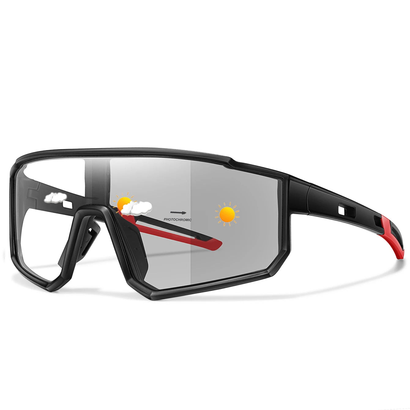 Fashion Brand Men Women Bicycle Photochromic Eyewear MTB Bike Fishing Running Cycling Sports Sunlasses Comfortable Goggles