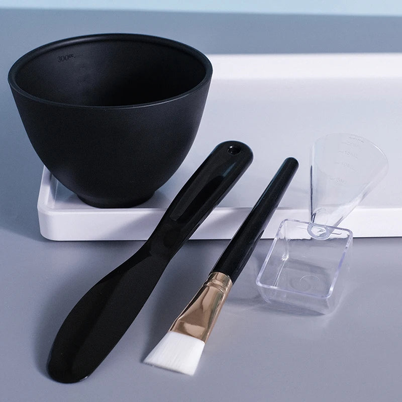Girls Facial Skin Care Tools Kit - 2/3/4/5Pcs Set for Mask Mixing Bowl Women's Beauty Makeup Supplies Face Set