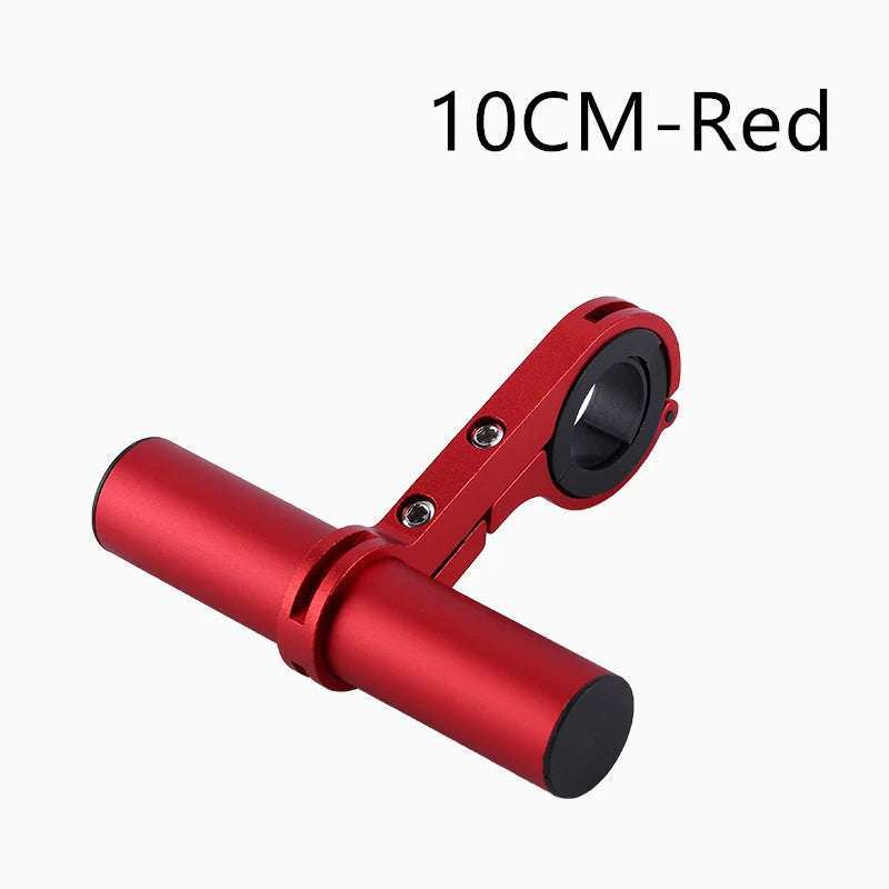 10/20/30cm Bicycle Handlebar Extended Bracket MTB Headlight Mount Extented Bar Road Mountain Bike Handlebar Extender Rack Parts