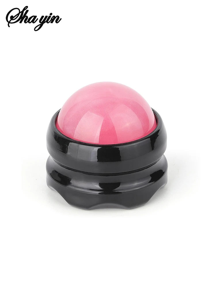 Mini Manual Therapy Body Massager Ball 360 Degree Spin Design Self Massage Tool for Back Shoulders Foot Massage