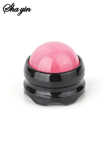 Mini Manual Therapy Body Massager Ball 360 Degree Spin Design Self Massage Tool for Back Shoulders Foot Massage