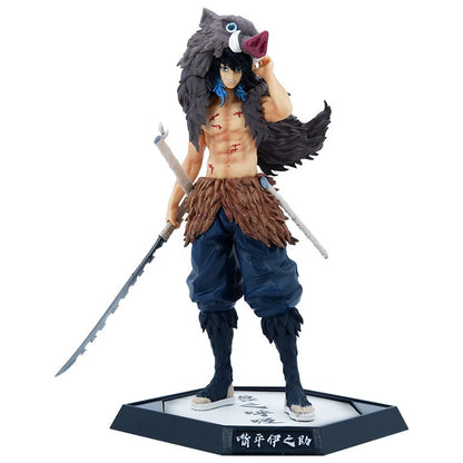 Anime Demon Slayer Figure Kamado Tanjirou Nezuko Action Figure PVC Model Toys Zenitsu Figurine Inosuke Kimetsu Yaiba Figura Gift