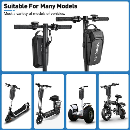 NEWBOLER 3L/5L Electric Scooter Bag Accessories Electric Vehicle Bag With USB Port Waterproof Scooter Front Bag Bike Bag