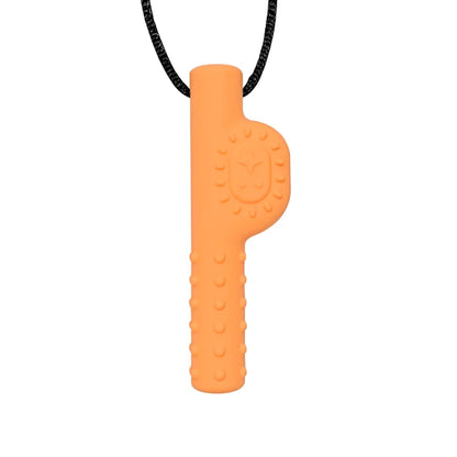 1pcs silicone teether children building block chewing necklace sensory chewing molar pendant oral motor toy for ADHD boy gift