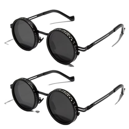 New ND2-400 Adjustable Dimming Glasses 9 Level ND Filter Fishing Sunglasses UV400 With Glasse Case Sunglasses Outdoor