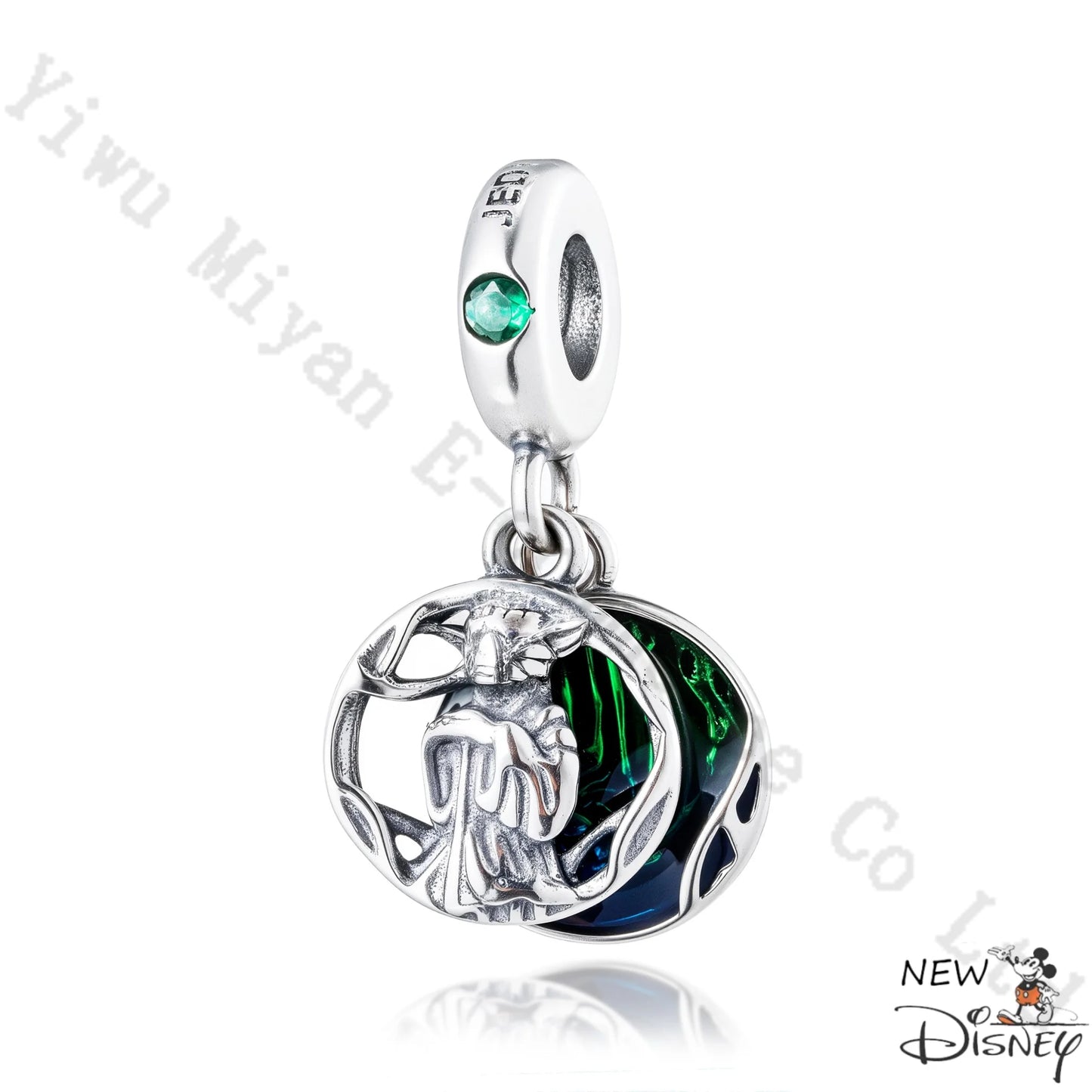Disney 2026 Charms for Bracelet 925 Sterling Silver Darth Vader Grogu Beads Pendant DIY Jewelry Making Gift for Women Men Fans