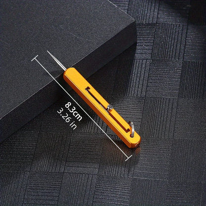 Rectangular Telescopic Integrated Toothpick And Tooth Picking Tool, Multifunctional Single Head Fruit Pick Toothpick
