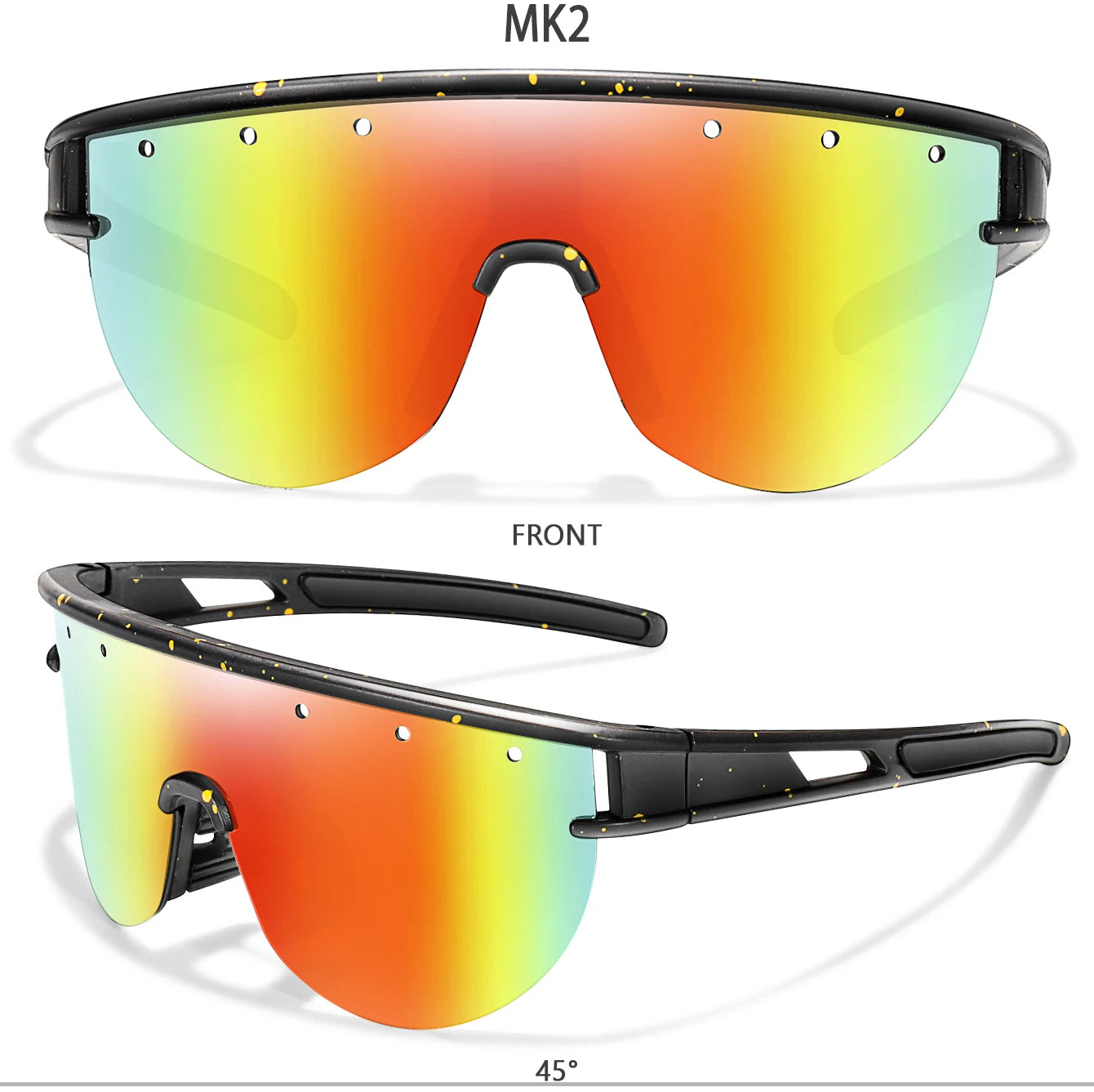 3-8 Year Old Children Outdoor Sunglasses Kids Boys Girls Bicycle Glasses UV400 Youth Sport Baseball Camping Mtb Bike Eyewear