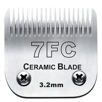 Detachable Pet Dog Cat Grooming Clipper Ceramic Blade Compatible with Most Andis，Oster A5，Wahl KM10 Series Animals Clippers
