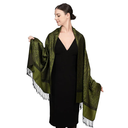 New fashionable all-match imitation cashmere Pashmina paisley tassel scarf long scarf shawl for all seasons