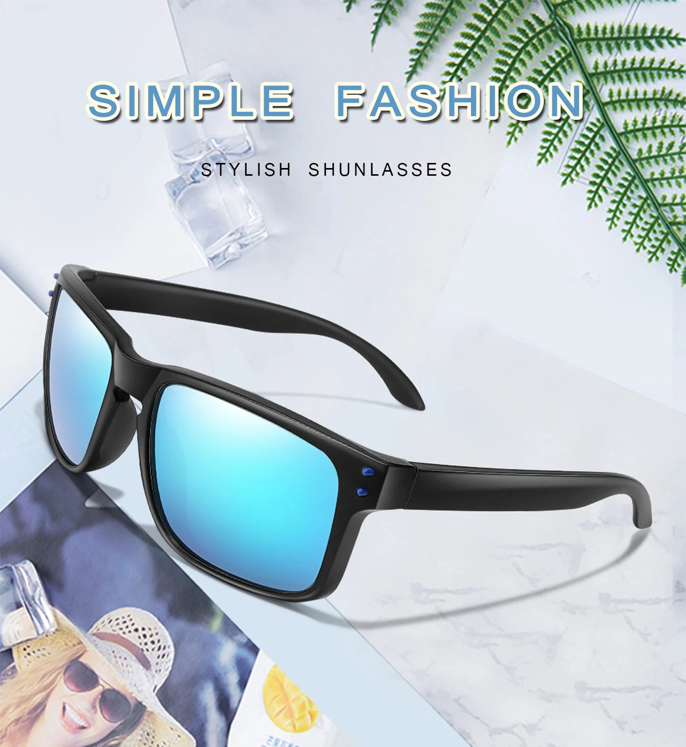 Polarized Sunglasses UV400 Classic Goggles Men And Women Cycling Outdoor Sports Fishing Driving Hiking Colorful Shades