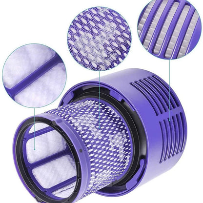 For Dyson V10 US Version Vacuum Cleaner Filter Element Accessories Washable Replacement Post-Filter HEPA Spare Parts Reusable