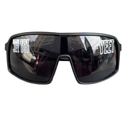 Jey Uso YEET Sunglasses Sports Shades MAIN EVENT Blue Glasses Bloodline USOS RARE Colors Motorcycle Glasses