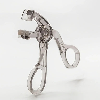 Portable Wide-Angle Eyelash Curler with Built-in Comb - for All Eye Shapes | Beginner-Friendly & Battery-Free (Travel Must-Have)