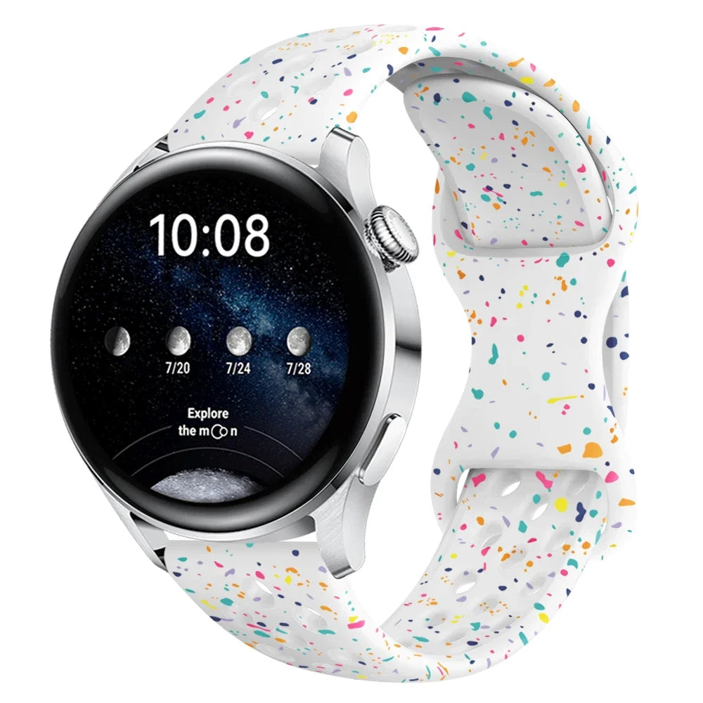 20mm Band For Samsung Galaxy Watch 4/5/6/7 44mm 40mm 5 Pro 45mm Silicone Bracelet correa Galaxy Watch 6 classic 47mm 43mm strap
