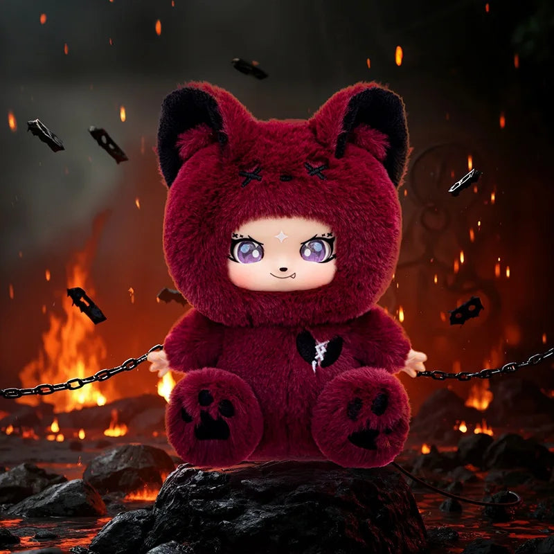 Mystery Werewolf Plush Blind Box - Game Night Role Play with Angel Demon Seer Sighted Characters for Fun Interactive Gaming