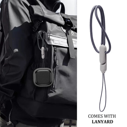For Samsung Galaxy Buds FE, Buds Pro, Buds2 Pro, Buds Live, Buds2 Case Cover, Vogue Fiber Stripe Protection Case with Lanyard